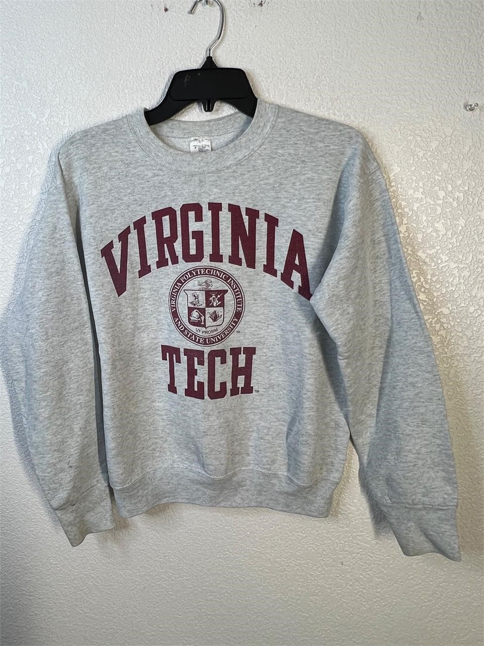 Vintage Virginia Tech Crewneck Sweatshirt