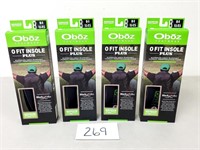 4 New Oboz O Fit Insoles - Size 10-11M / 11.5-12.5