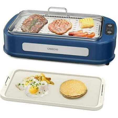 1500W Electric Smokeless Indoor Grill Portable