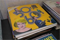 Stack of 50s/ 60s Records