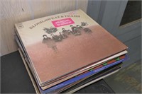 Stack of 70s Records
