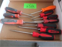 Snap-on (10) Screwdrivers