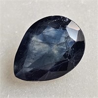 CERT 0.78 Ct Faceted Heated Madagascar Blue Sapphi