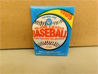 1- 1989 OPC Baseball Wax Pack