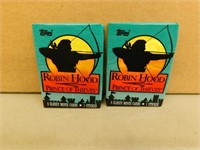 2-1991 Topps Robin Hood Packs