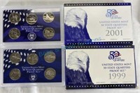 Two State quarter Proof sets