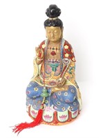 Lovely Seated Porcelain Buddha