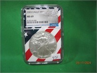 MS69 Silver Eagle 2003