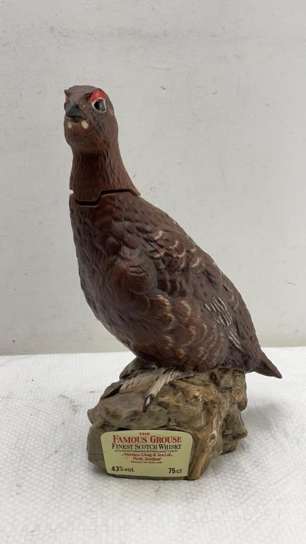 Royal Doulton “The Famous Grouse” Whisky Bottle