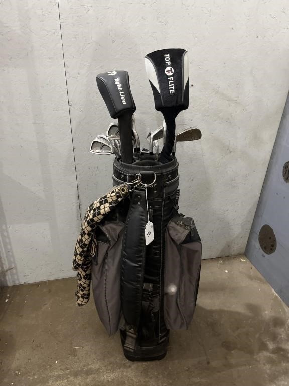 Knight Golf Bag and Clubs