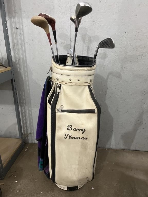 Miller Golf Bag and Clubs