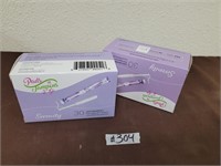 2x boxes of tampons 30 per box "Light"