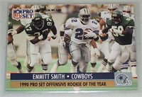 Emmitt Smith 1991 Pro Set Football card #1