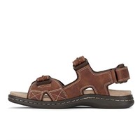 Dockers Men's Fisherman Sandal, Rust, 12 Wide