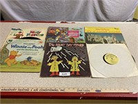 Collection of Vintage Children's Records