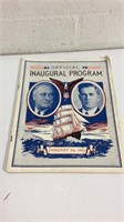 Inaugural Program Franklin Roosevelt M16K