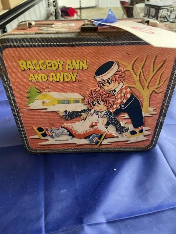 Raggedy Ann Lunch Box no handle