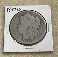 1897-O Morgan Silver Dollar