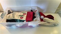 Stockings and Santa Hats