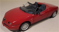 1:18 Scale Alfa Romeo Spider Convertible By