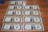 SILVER CERTIFICATE US BACK NOTES !