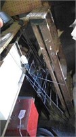 ladder/metal chair/misc