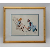 Cinderella Disney Sericel w/ COA 1995