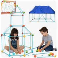Fort-building-kit-for-kids -130pcs-creative Fort