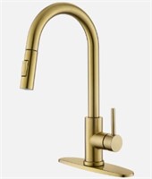 Tohlar Gold Kitchen Faucets With Pull Down