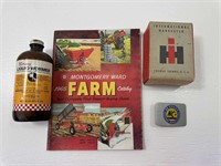 Farm Items (MW 1956 Catalog, NC Hybrids, IH Box)