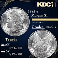 1885-o Morgan Dollar 1 Grades Choice+ Unc