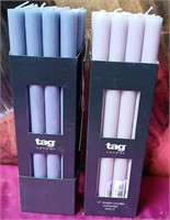 43 - NEW WMC LOT OF TAG TAPER CANDLES (N15)