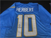 Justin Herbert Signed Jersey FSG COA