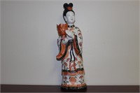 A Signed Chinese Procelain Lady