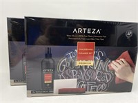 New (2) Arteza Chalkboard Cleaning Kits