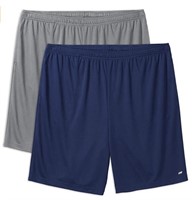 Essentials Men's Big & Tall 2-Pack Performance Sh