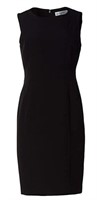 Kasper Women's Sleeveless Sheath Dress, Black, 4