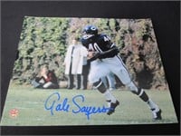 GALE SAYERS SIGNED 8X10 PHOTO WITH COA BEARS