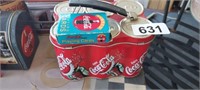 COCA COLA LUNCH BOX & PLAYING CARDS
