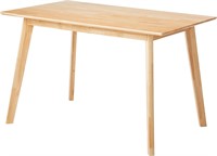 Solid Wood Table  29.5D x 47.2W x 29.5H
