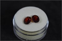 2.65 Ct. Oval Cut Garnet Gemstones