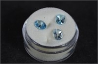 2.50 Ct. Oval Cut Aquamarine Gemstones