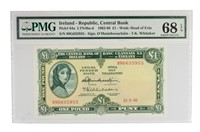 Ireland. Republic. 1962-1968 Gem £1 Note