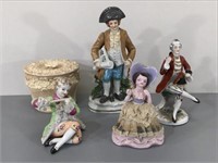 Vintage Porcelain Figurines, etc -Japan