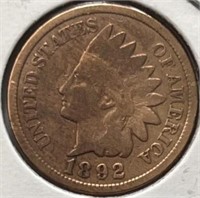 1892 Indian Head Cents