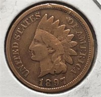 1897 Indian Head Cents
