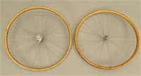 Pair 28" Wooden Bicycle Rims