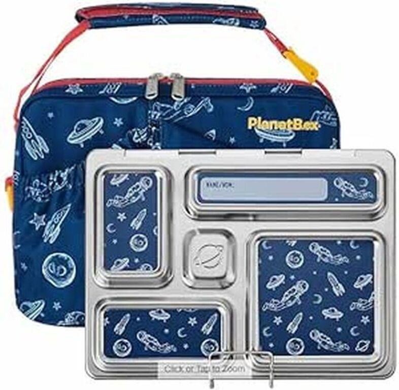 PlanetBox Stainless Steel Lunchbox Set Blue