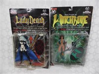 (2)Female Comic Action Figures