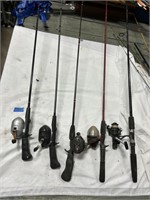 (5) Reels and Rods